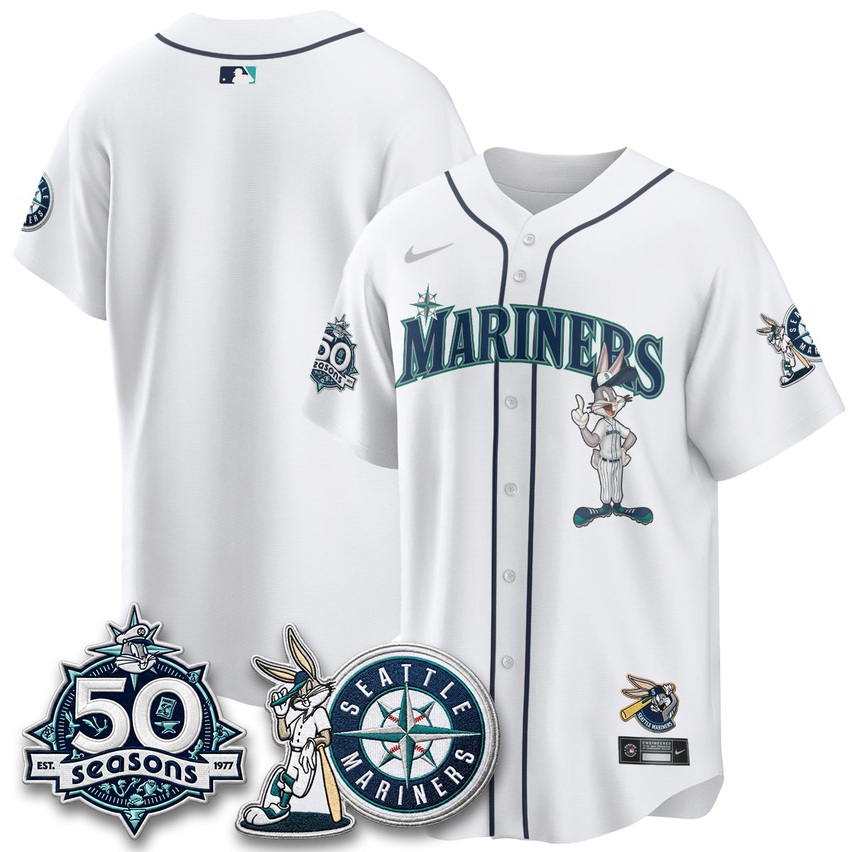 SEA x Bunny Vapor Premier Limited Jersey - Stitched-DTD