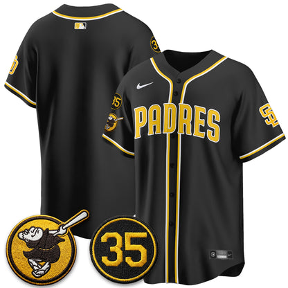 SD 2026 Black Out Style Limited Vapor Jersey - All Stitched-DTD