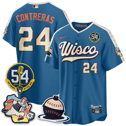 MIL 2026 City Connect Bob Uecker Vapor Limited Jersey - All Stitched V1-DTD