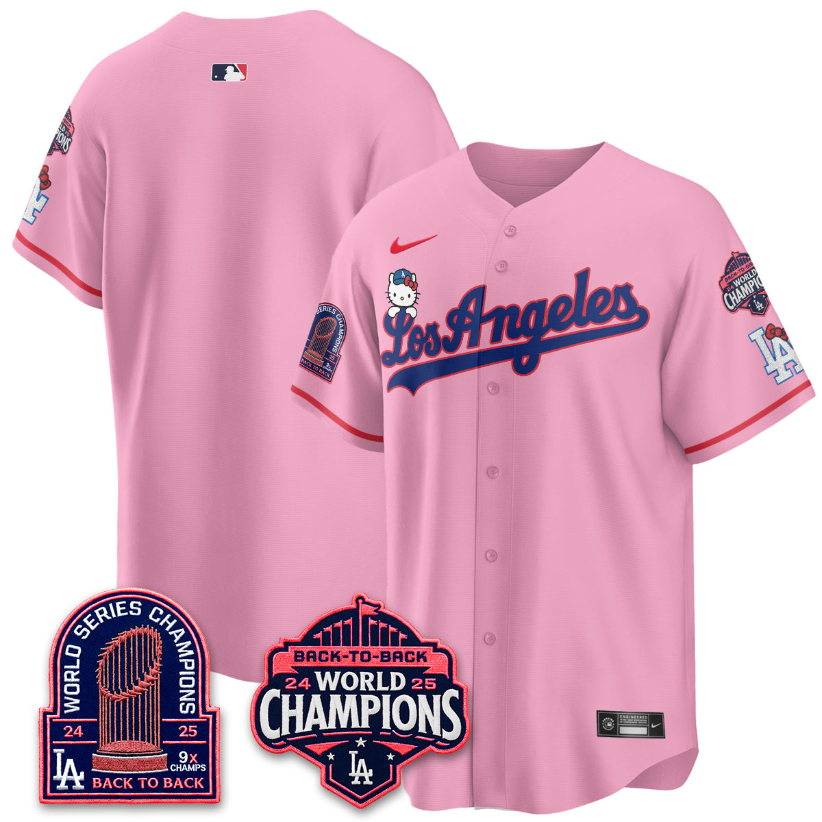 LAD x Hello Kitty Night 2026 Vapor Jersey - All Stitched - V2-DTD