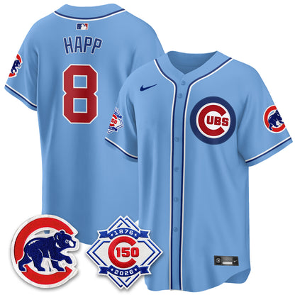 CHC 150th Anniversary Black Out Style Vapor Premier Limited Jersey - All Stitched-DTD