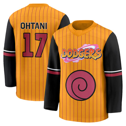 LAD Naruto Edition Vapor Hockey Jersey - Stitched-DTD