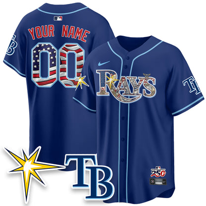 TB Independence Day USA 2026 Vapor Limited Custom Jersey - Stitched-DTD