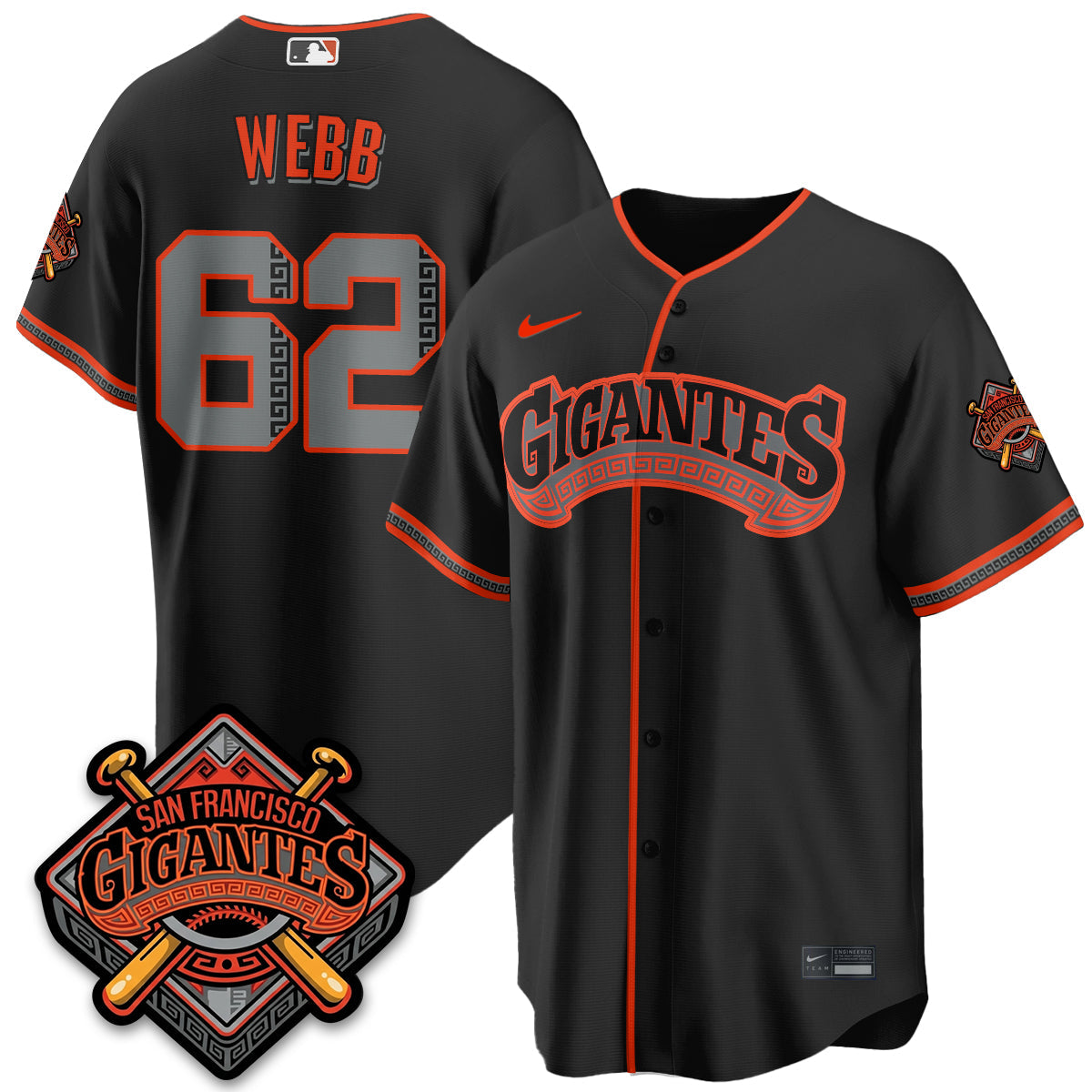 SF GIGANTES Vapor Limited Jersey - All Stitched-DTD