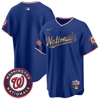 WSH 2026 Independence Day USA Vapor Jersey - Stitched-DTD