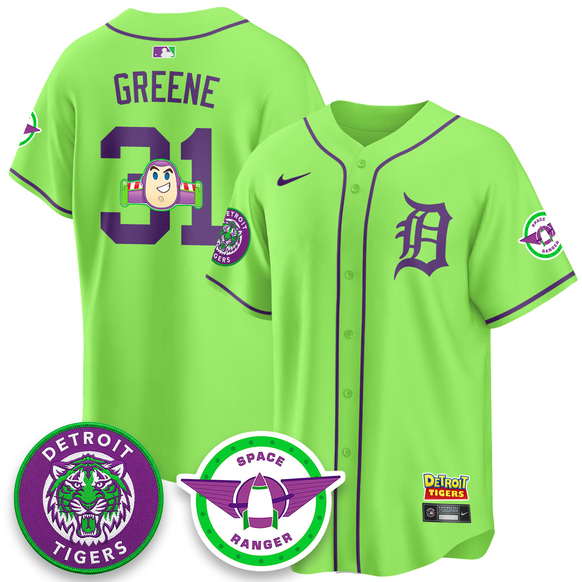 DET 2026 Space Ranger Edition Vapor Limited Jersey - Stitched-DTD
