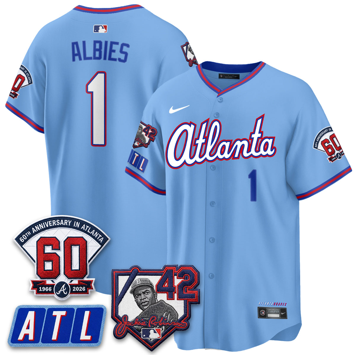 ATL 2026 Jackie Robinson Day Vapor Limited Jersey - All Stitched-DTD
