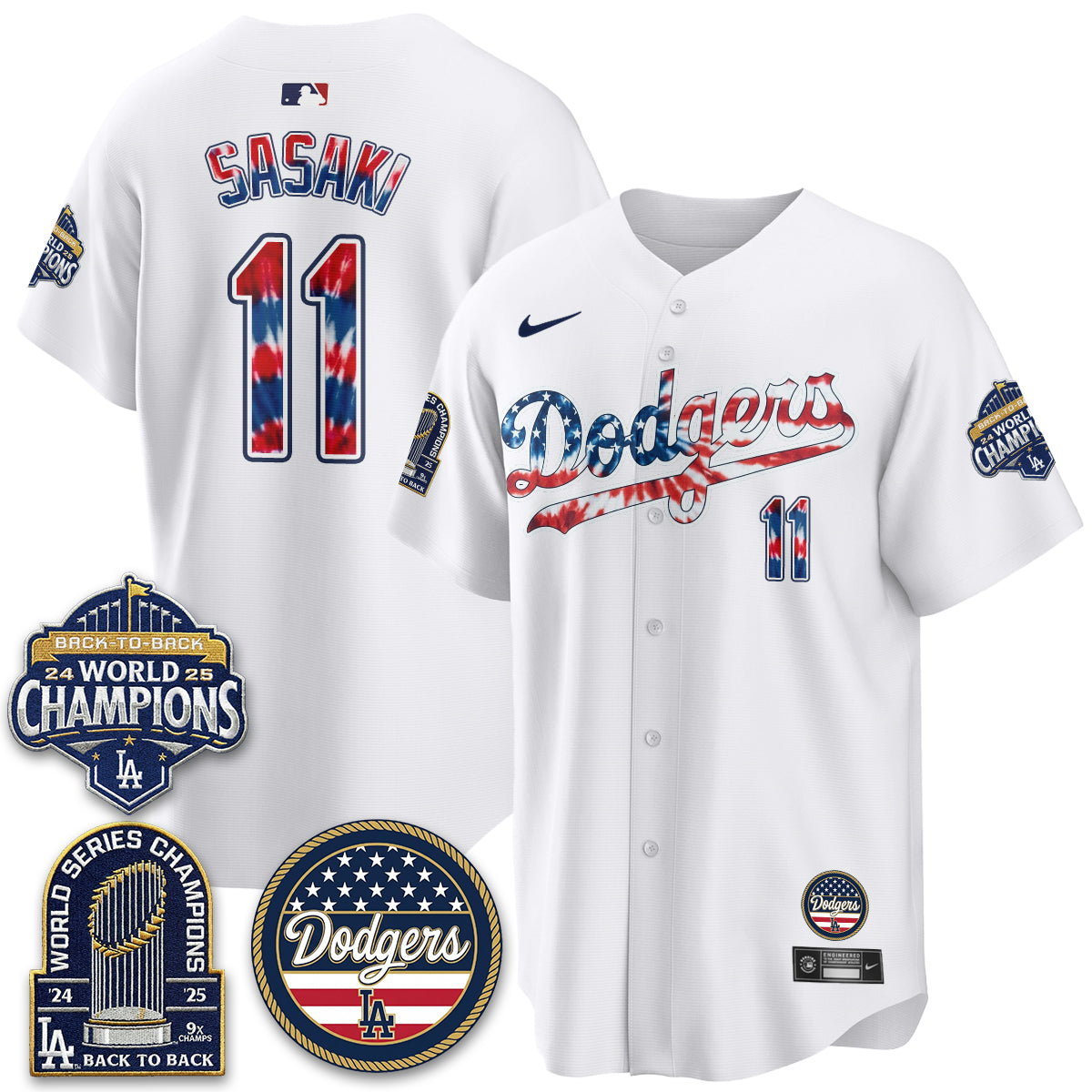 LAD Americana 2026 Vapor Limited Jersey - Stitched-DTD