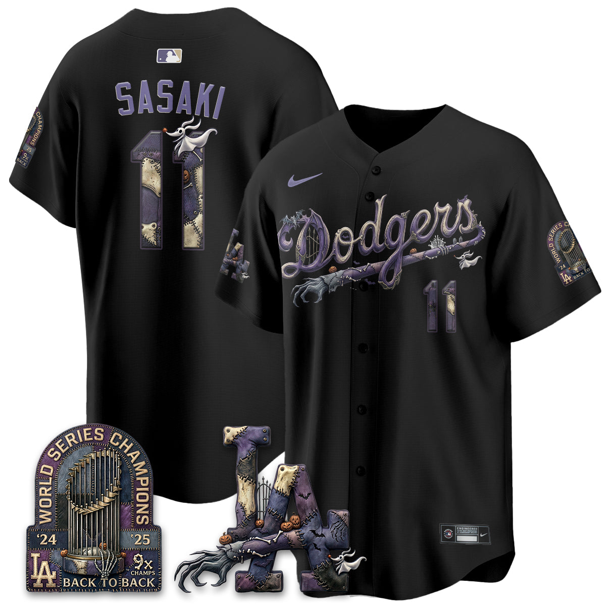 LAD Nightmare Edition Vapor Jersey - Printed-DTD