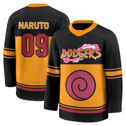 LAD Naruto Edition Vapor Hockey Jersey - Stitched-DTD