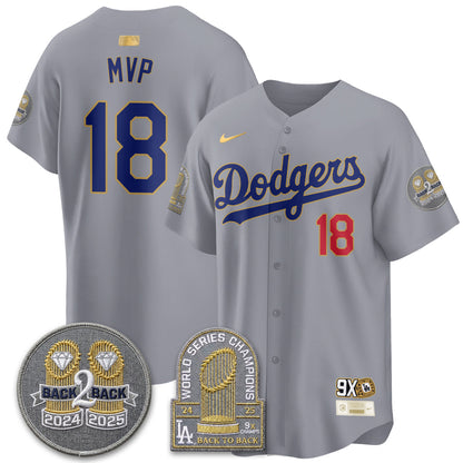 LAD Vapor Limited Jersey - Back to Back Champion - All Stitched-DTD