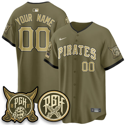 PIT 2026 Armed Forces Day Custom Jersey - All Stitched-DTD