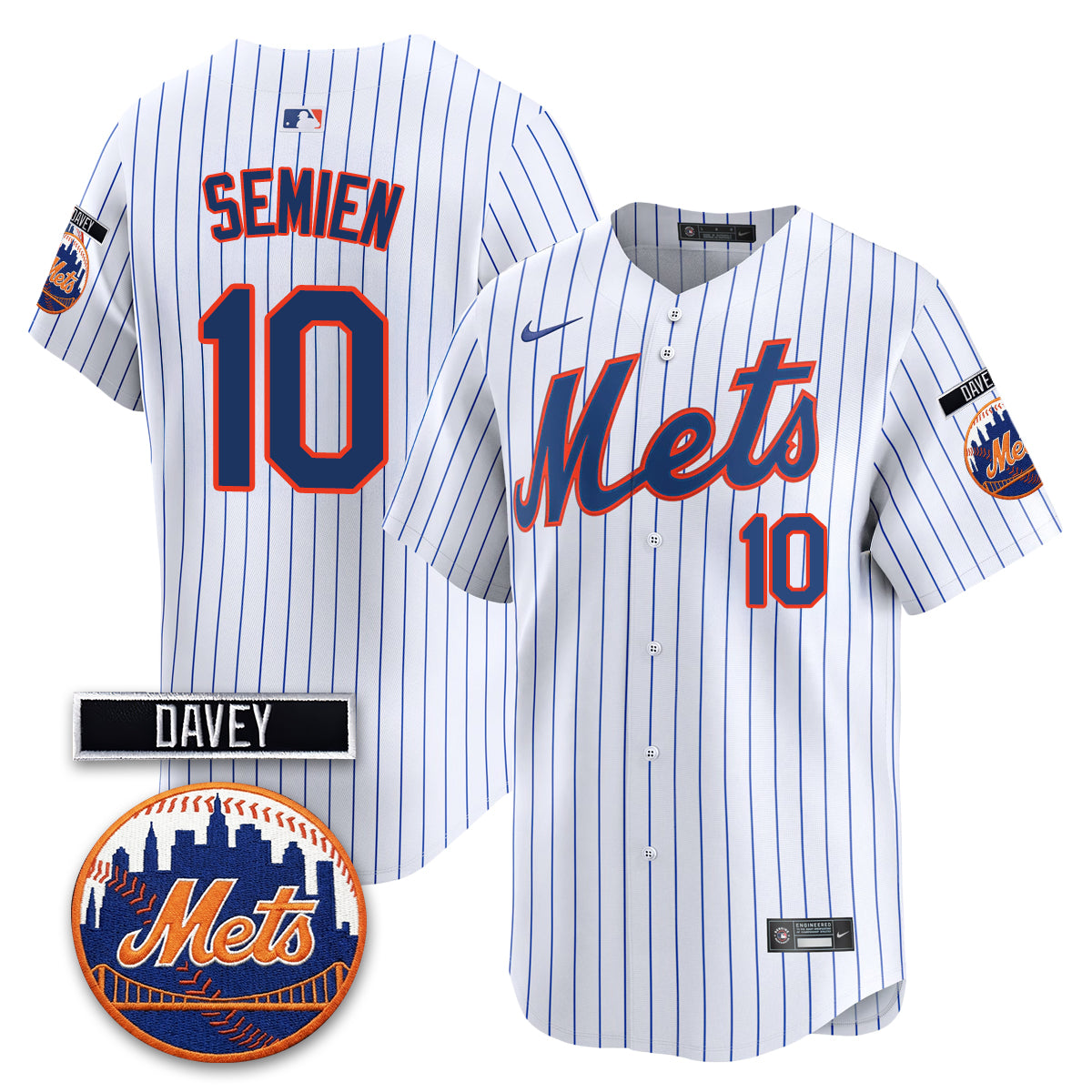 NYM 2026 Davey Johnson Memorial Vapor Limited Jersey - All Stitched-DTD