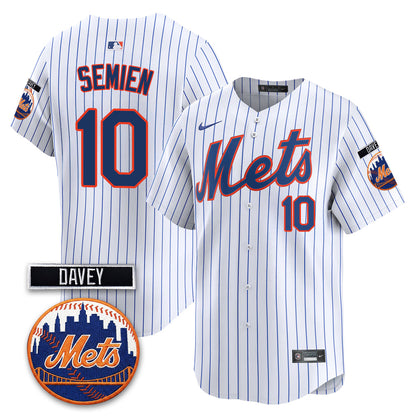 NYM 2026 Davey Johnson Memorial Vapor Limited Jersey - All Stitched-DTD