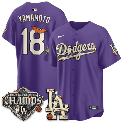 LAD Halloween 2026 Vapor Jersey - Stitched-DTD