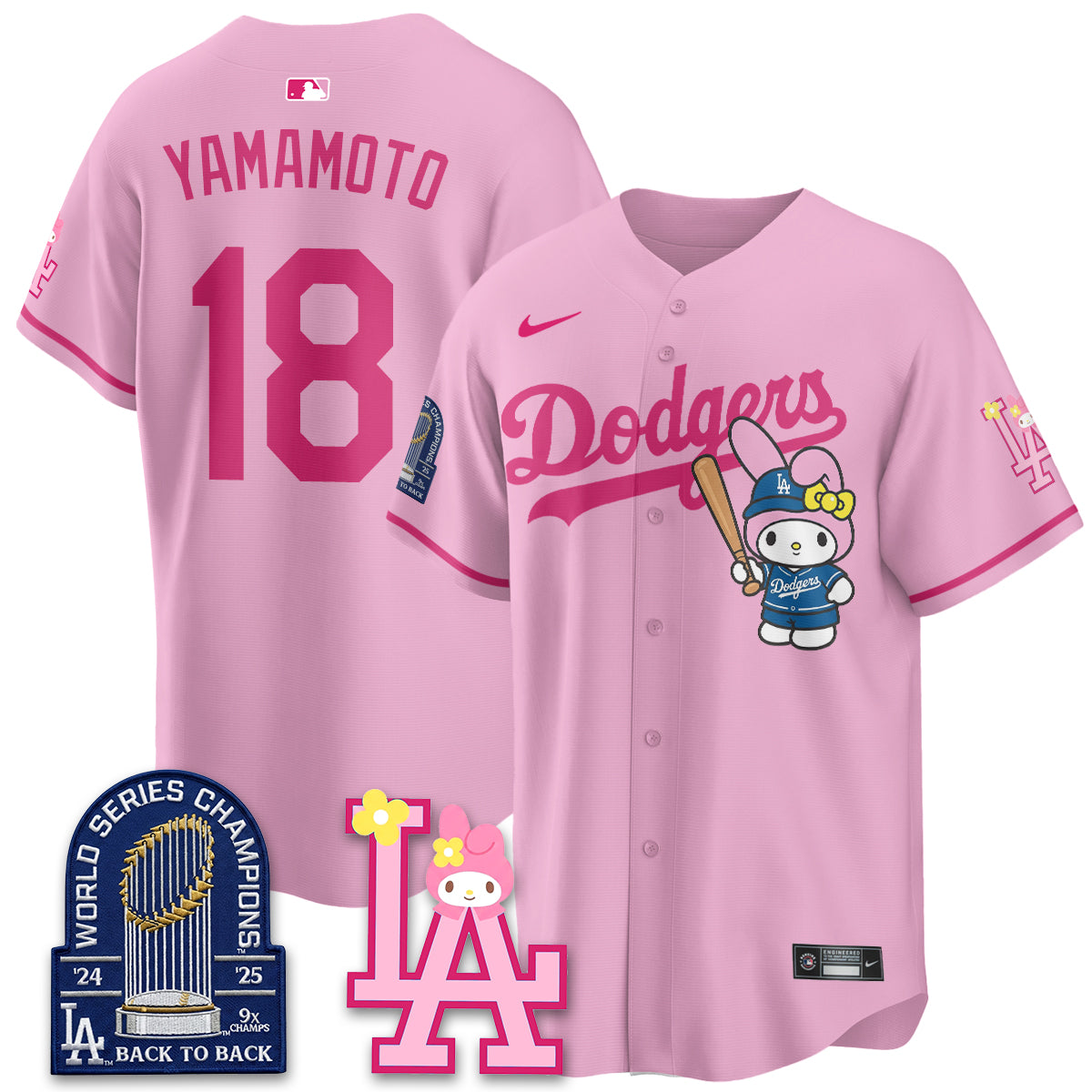 LAD My Melody Edition Vapor Jersey - Stitched-DTD