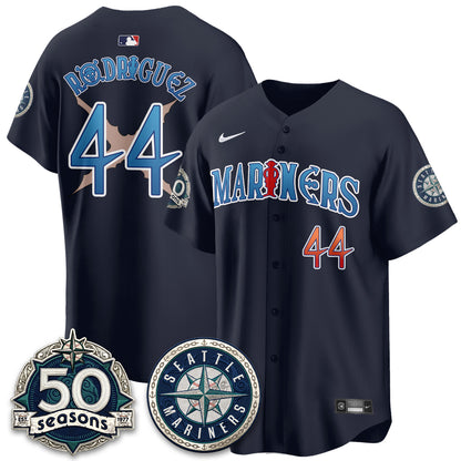 SEA x Japanese Cartoon Vapor Limited Jersey - Stitched-DTD