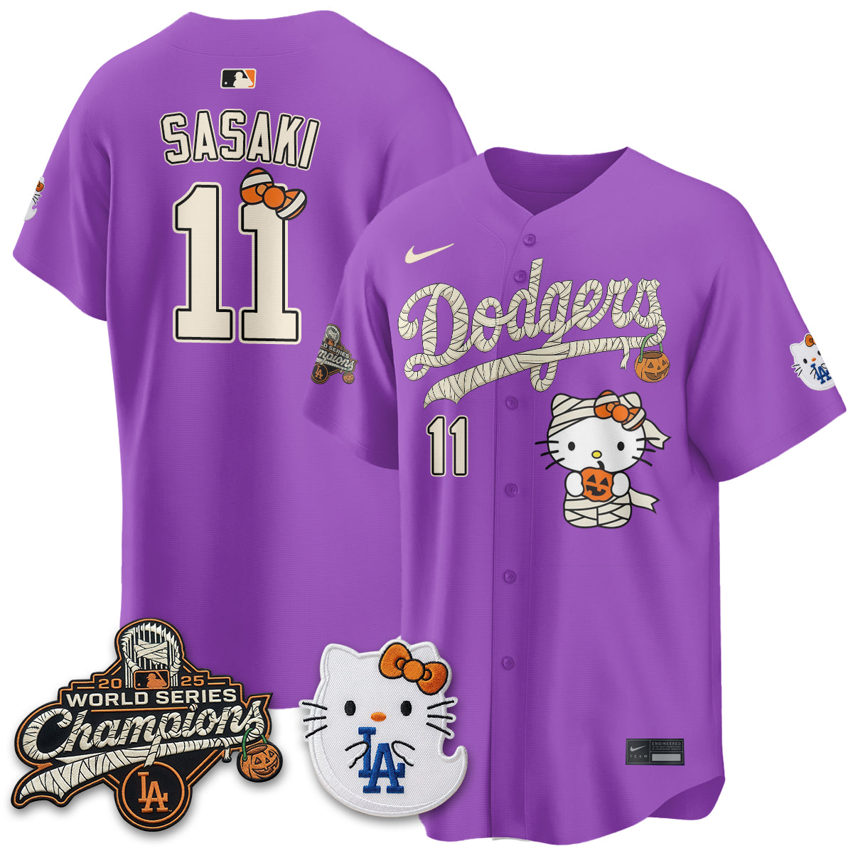 LAD Halloween 2026 Vapor Jersey V2- Stitched-DTD
