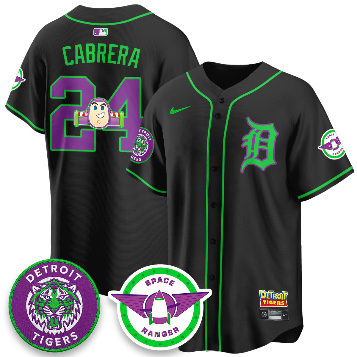 DET 2026 Space Ranger Edition Vapor Limited Jersey - Stitched-DTD