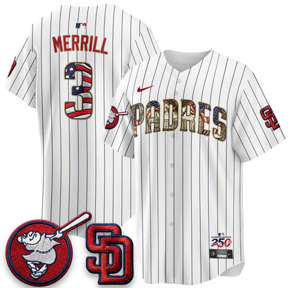 SD 2026 Independence Day USA Vapor Limited Jersey - Stitched-DTD