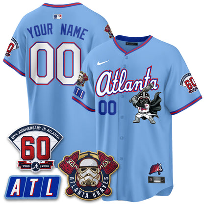 ATL x SW Vapor Limited Custom Jersey - Stitched-DTD