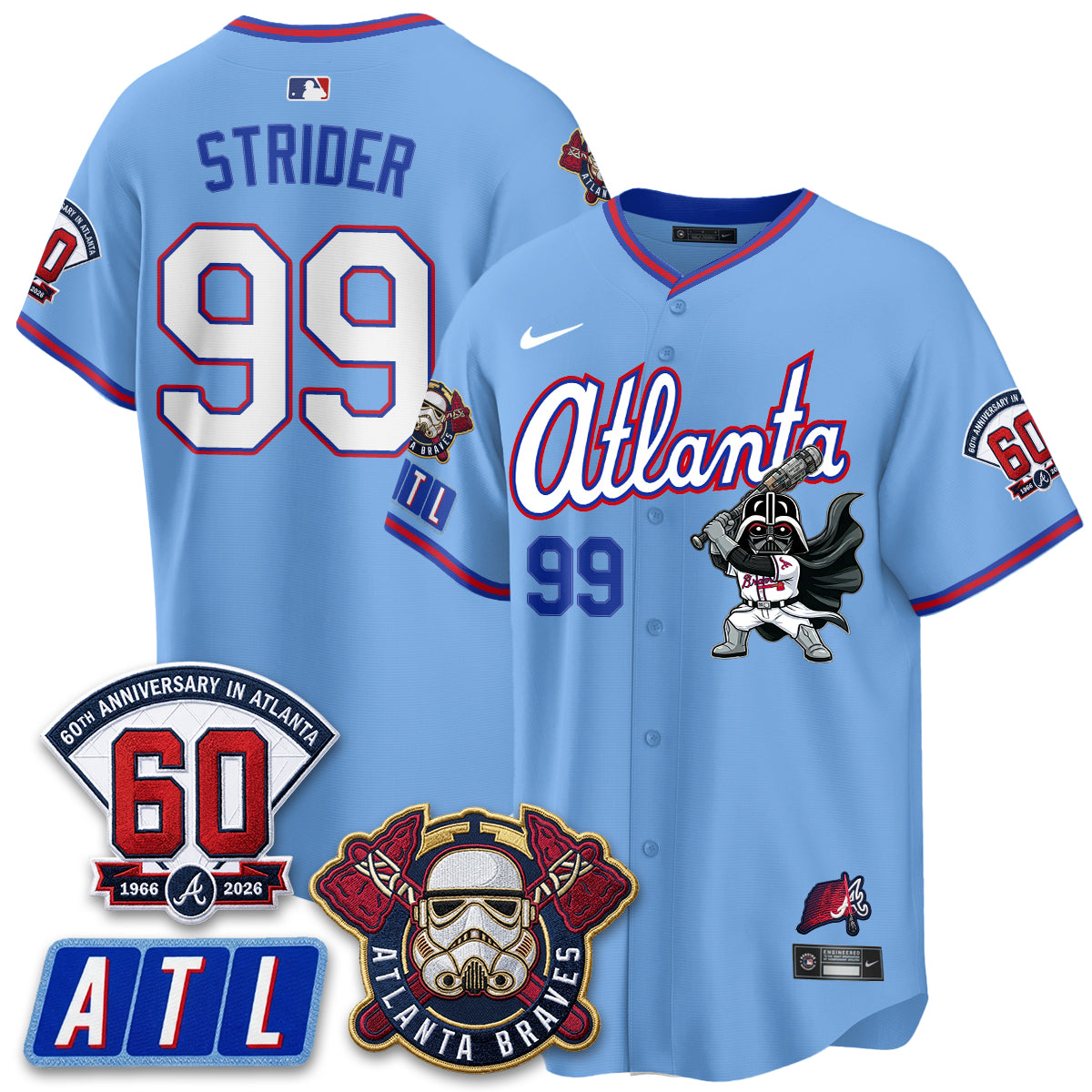ATL x SW Vapor Limited Jersey - Stitched-DTD