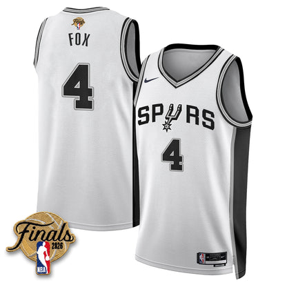 SAS 2026 NBA Western Conference Champions Vapor Jersey V2- Stitched-DTD