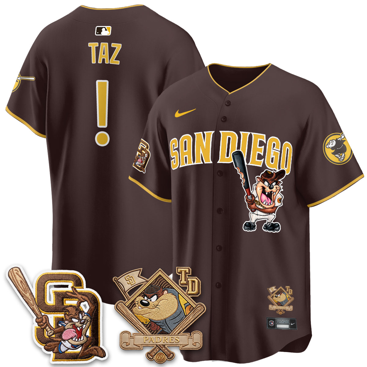 SD x Cat 2026 Vapor Limited Jersey - Stitched-DTD