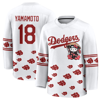 LAD Akatsuki Edition Vapor Hockey Jersey - Stitched-DTD