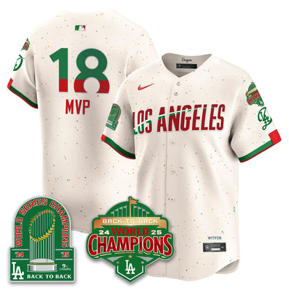 LAD Mexico Vapor Limited Jersey - 9x & B2B Champs - All Stitched-DTD
