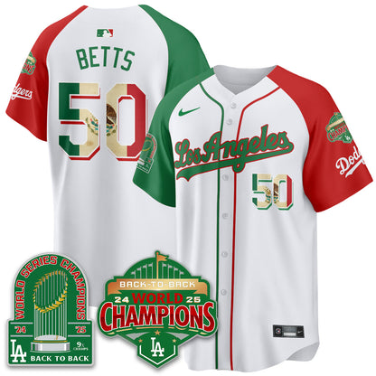 LAD Mexico Vapor Limited Jersey - 9x & B2B Champs - All Stitched-DTD