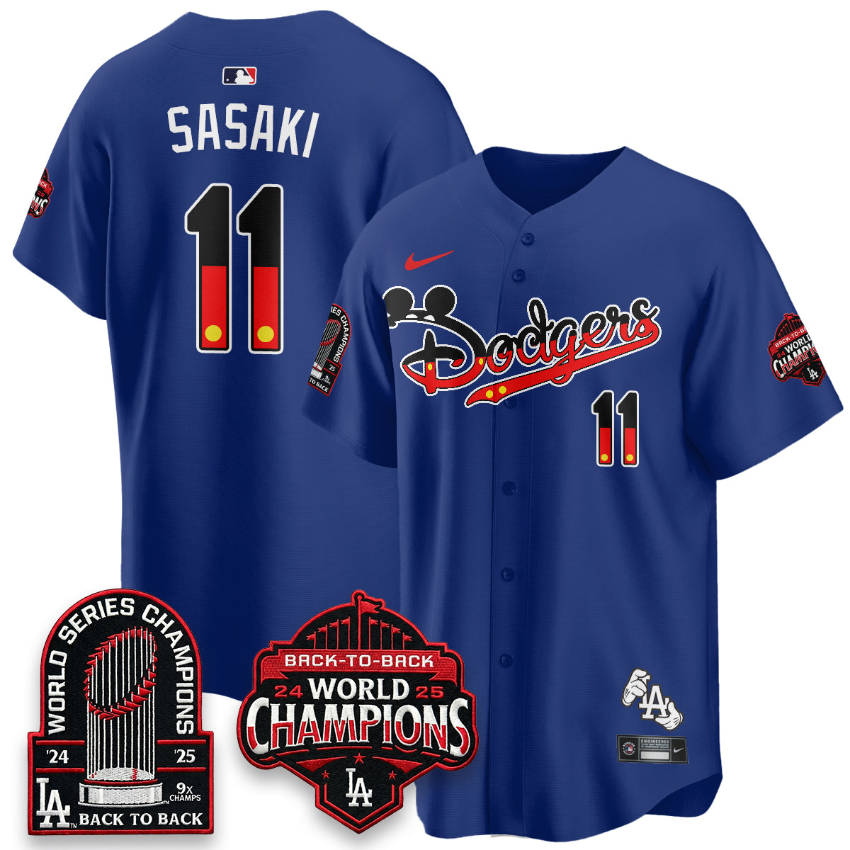 LAD x Mouse Vapor Limited Jersey- Stitched-DTD
