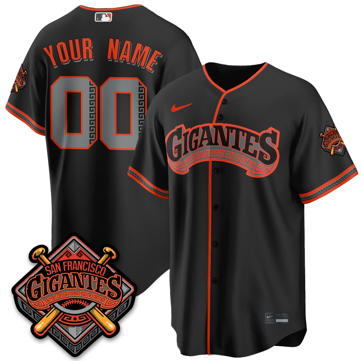 SF GIGANTES Vapor Limited Custom Jersey - All Stitched-DTD
