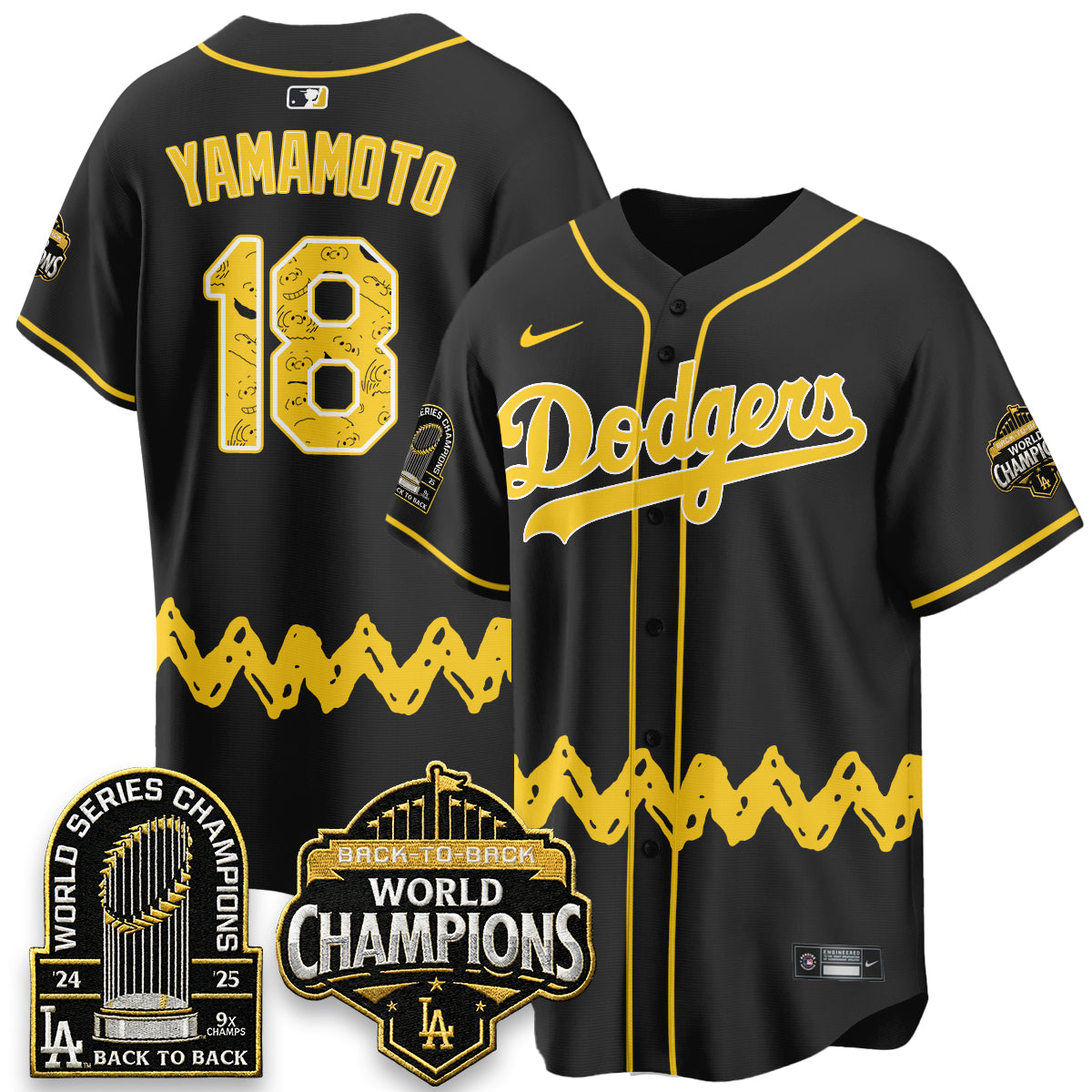LAD x P-nuts Style Vapor Jersey - Stitched-DTD