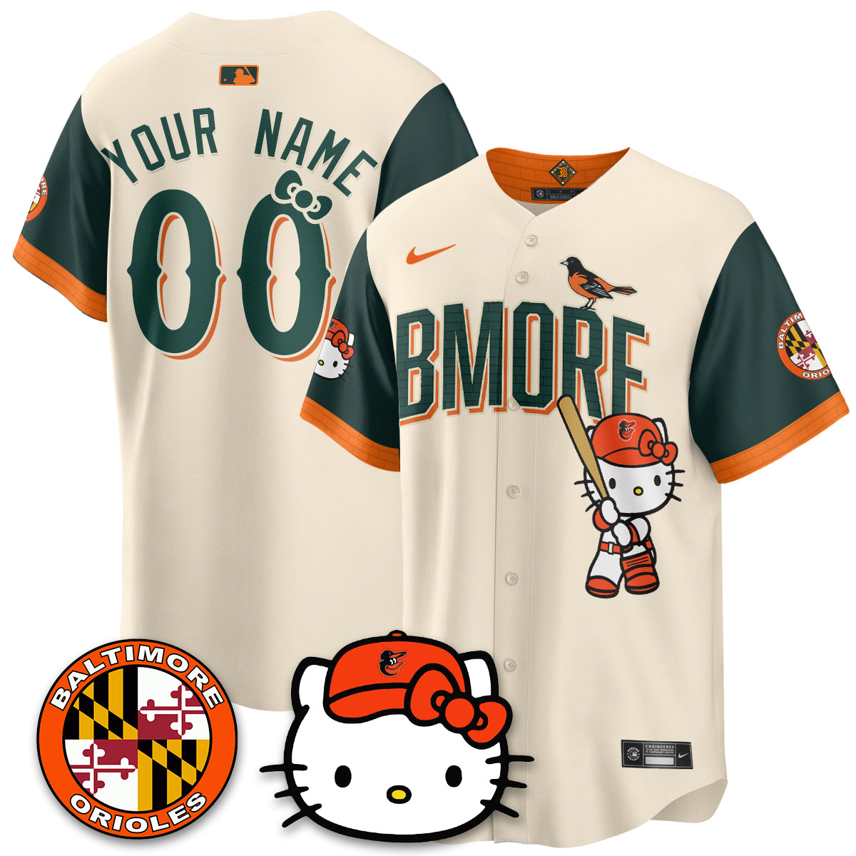 BAL x Meow Kitty Vapor Premier Limited Custom Jersey - Stitched-DTD