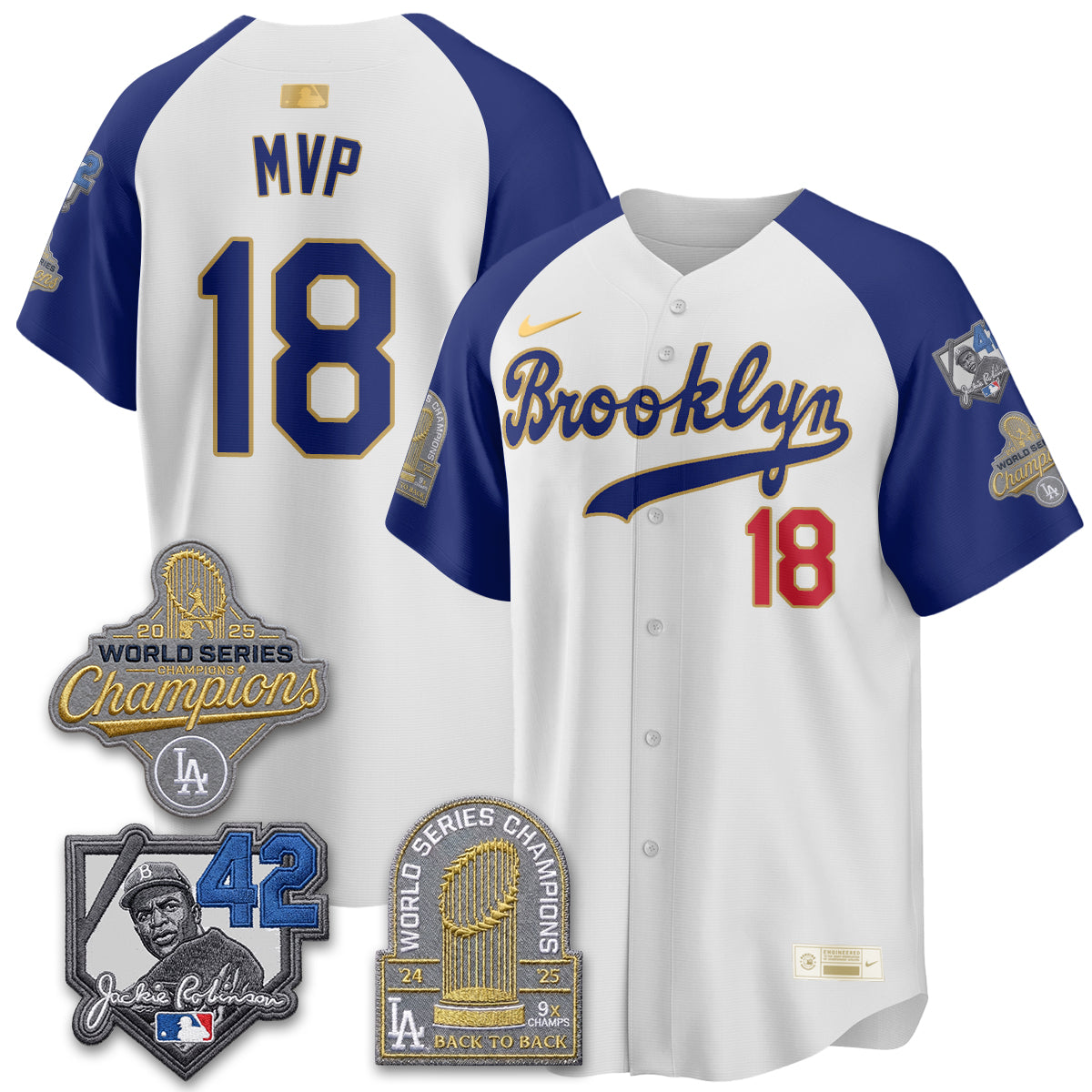 LAD 2026 Brooklyn Jackie Robinson Limited Jersey - All Stitched-DTD