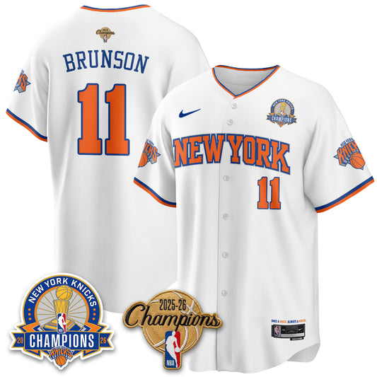 NYK 2026 NBA Champions Special Edition Vapor Jersey V2- Stitched-DTD