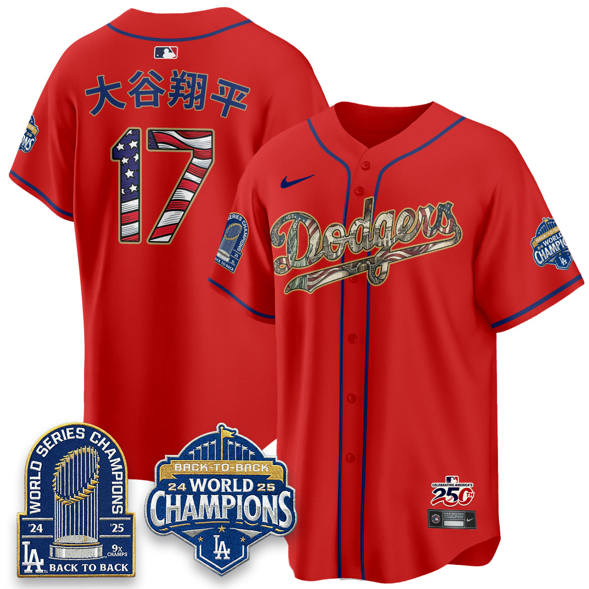 LAD 2026 Independence Day USA Vapor Limited Jersey - Stitched-DTD