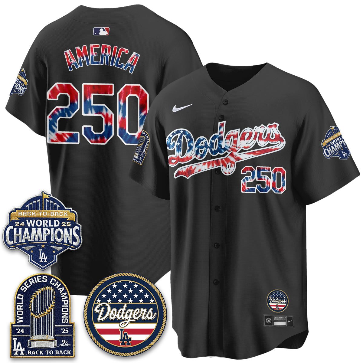 LAD Americana 2026 Vapor Limited Jersey - Stitched-DTD