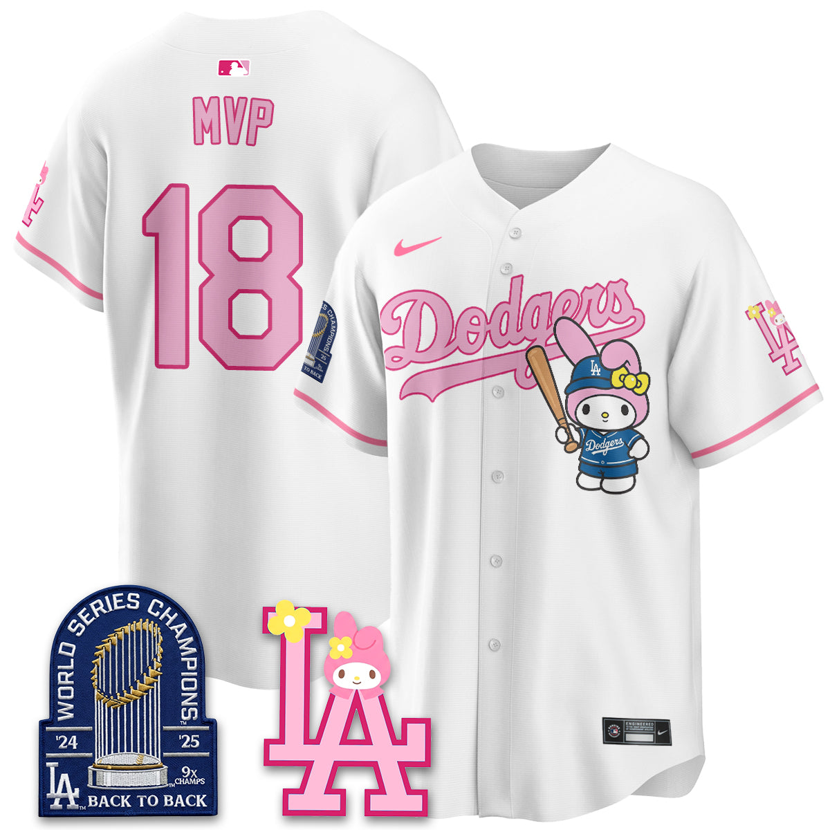 LAD My Melody Edition Vapor Jersey - Stitched-DTD