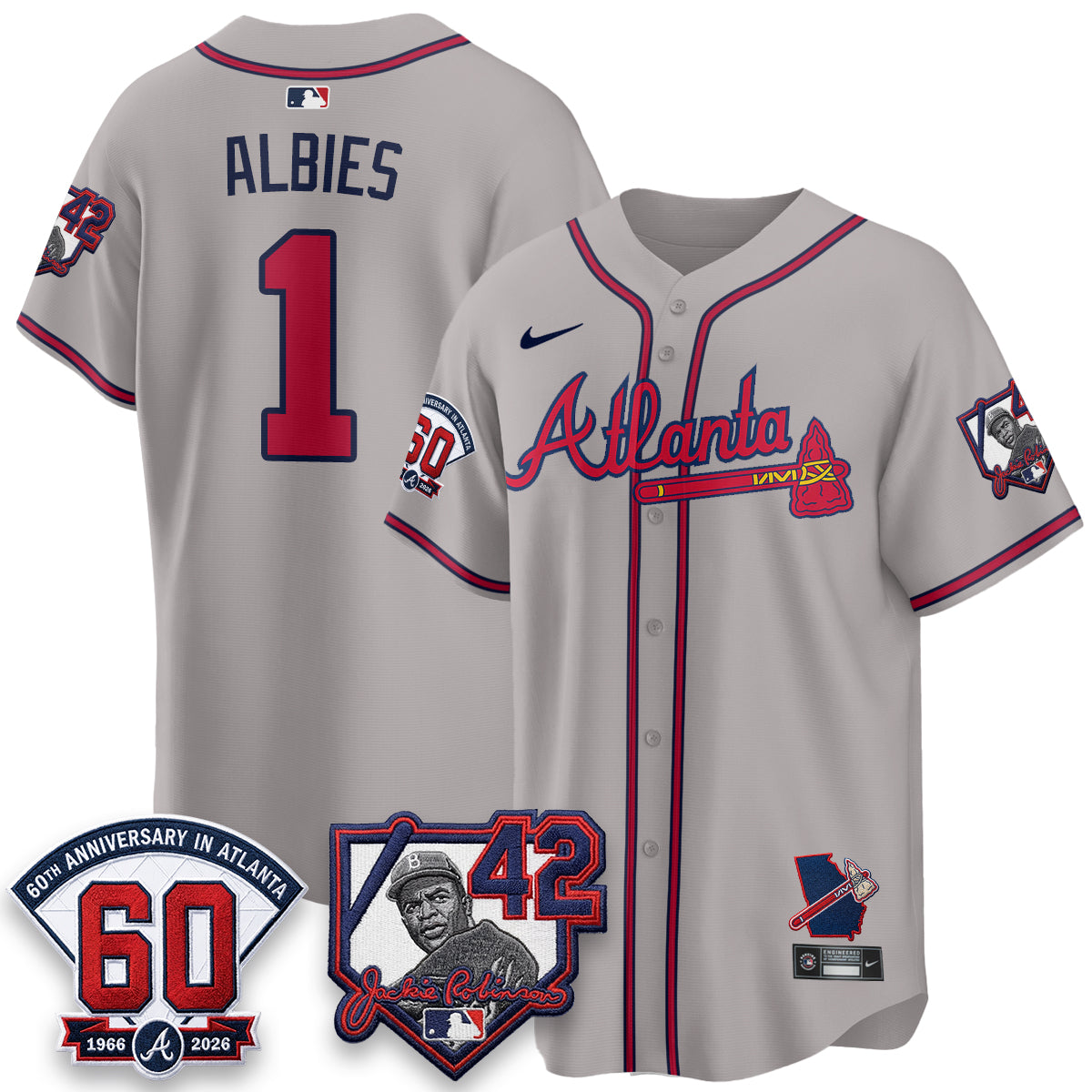 ATL 2026 Jackie Robinson Day Vapor Limited Jersey - All Stitched-DTD