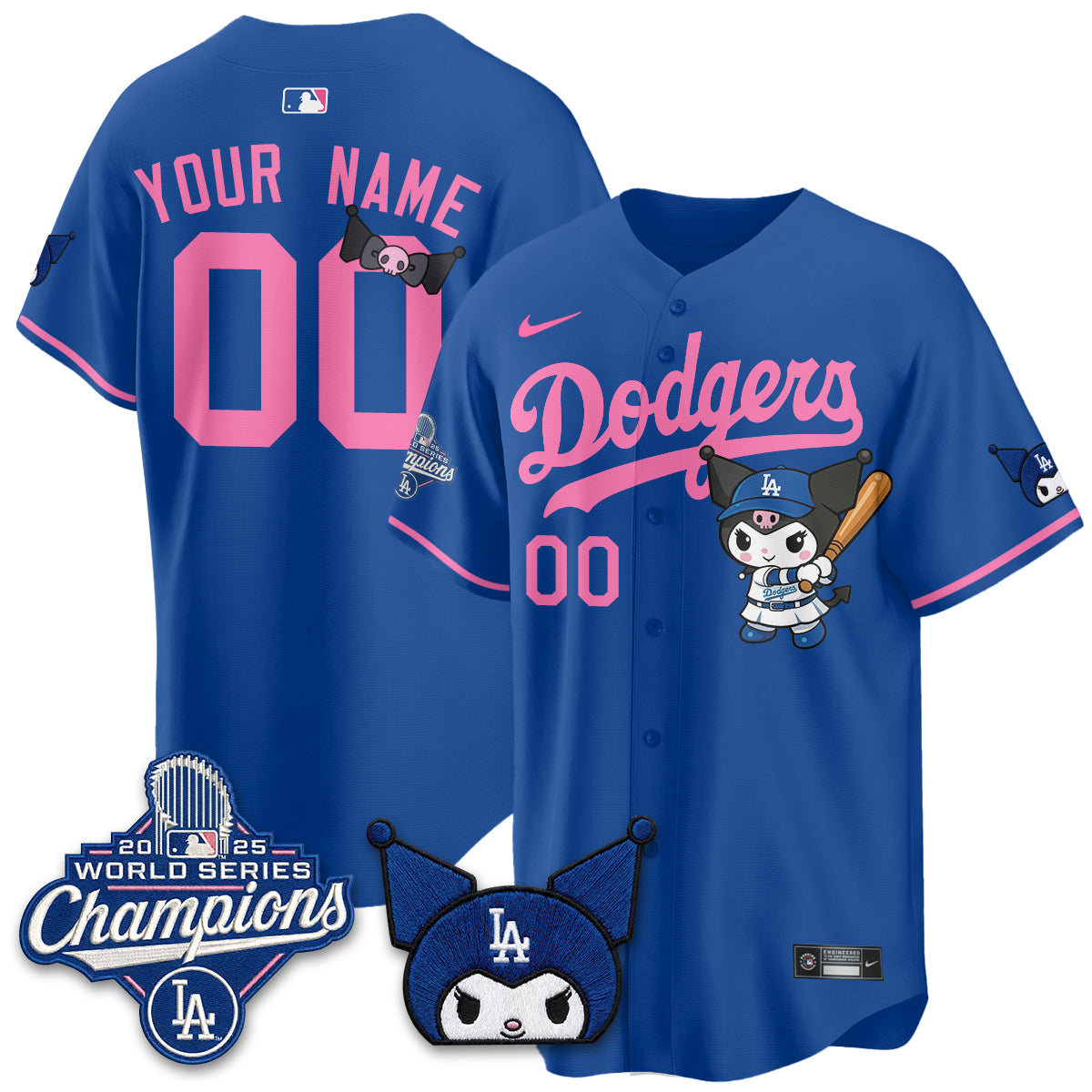 LAD Kuromi Edition Vapor Custom Jersey - Stitched-DTD