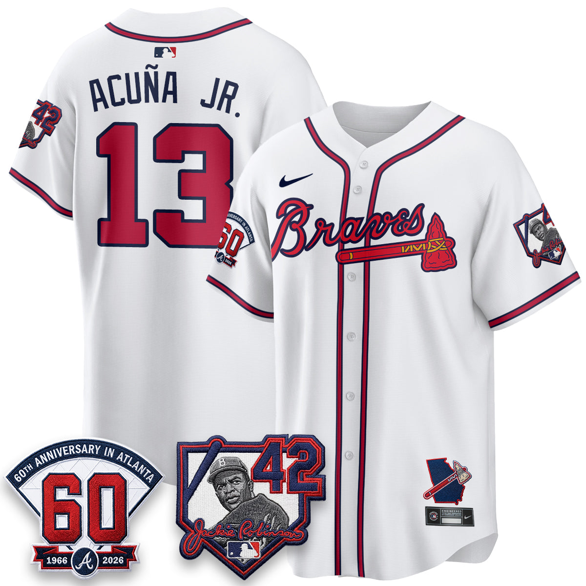 ATL 2026 Jackie Robinson Day Vapor Limited Jersey - All Stitched-DTD