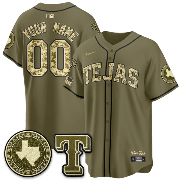 TEX 2026 Armed Forces Day Custom Jersey V2 - All Stitched-DTD