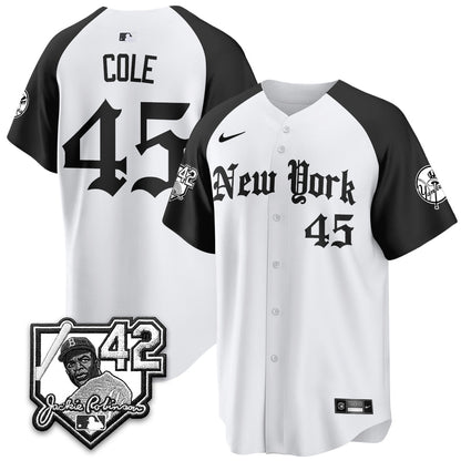NYY 2026 Jackie Robinson Day Gothic Vapor Limited Jersey - All Stitched-DTD