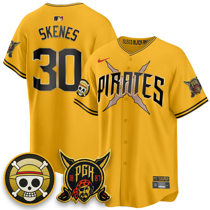 PIT 2026 City Connect x One Piece Vapor Limited Jersey - All Stitched-DTD