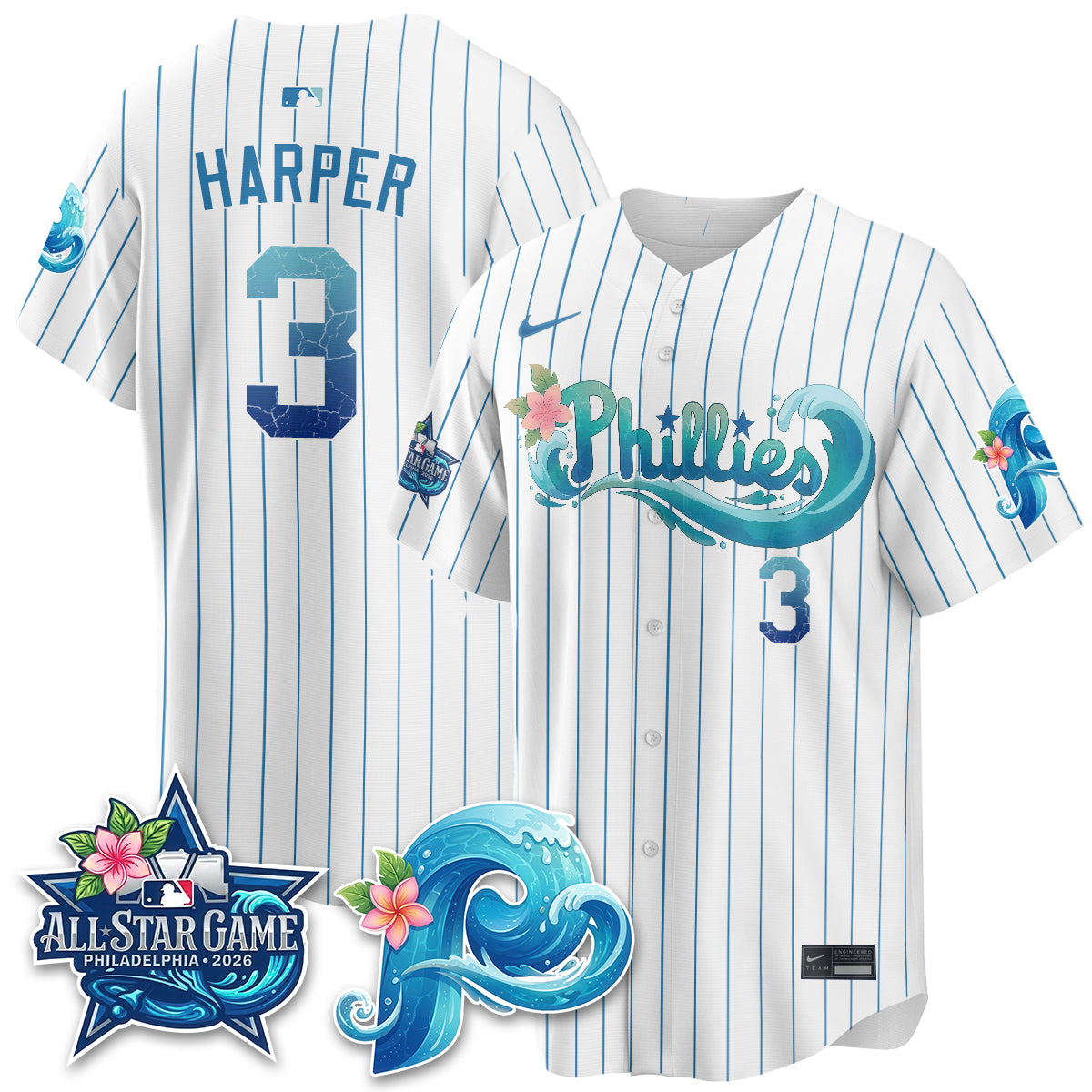 PHI Aloha Spirit Vapor Limited Jersey - Stitched-DTD