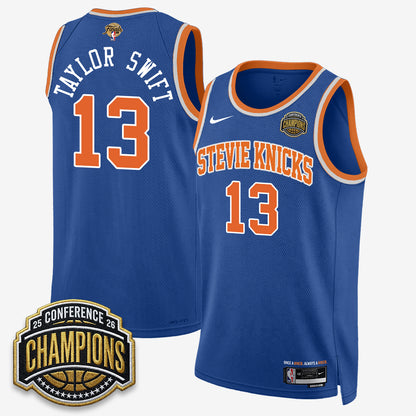 NYK 2026 Finals TS Jersey- Stitched-DTD