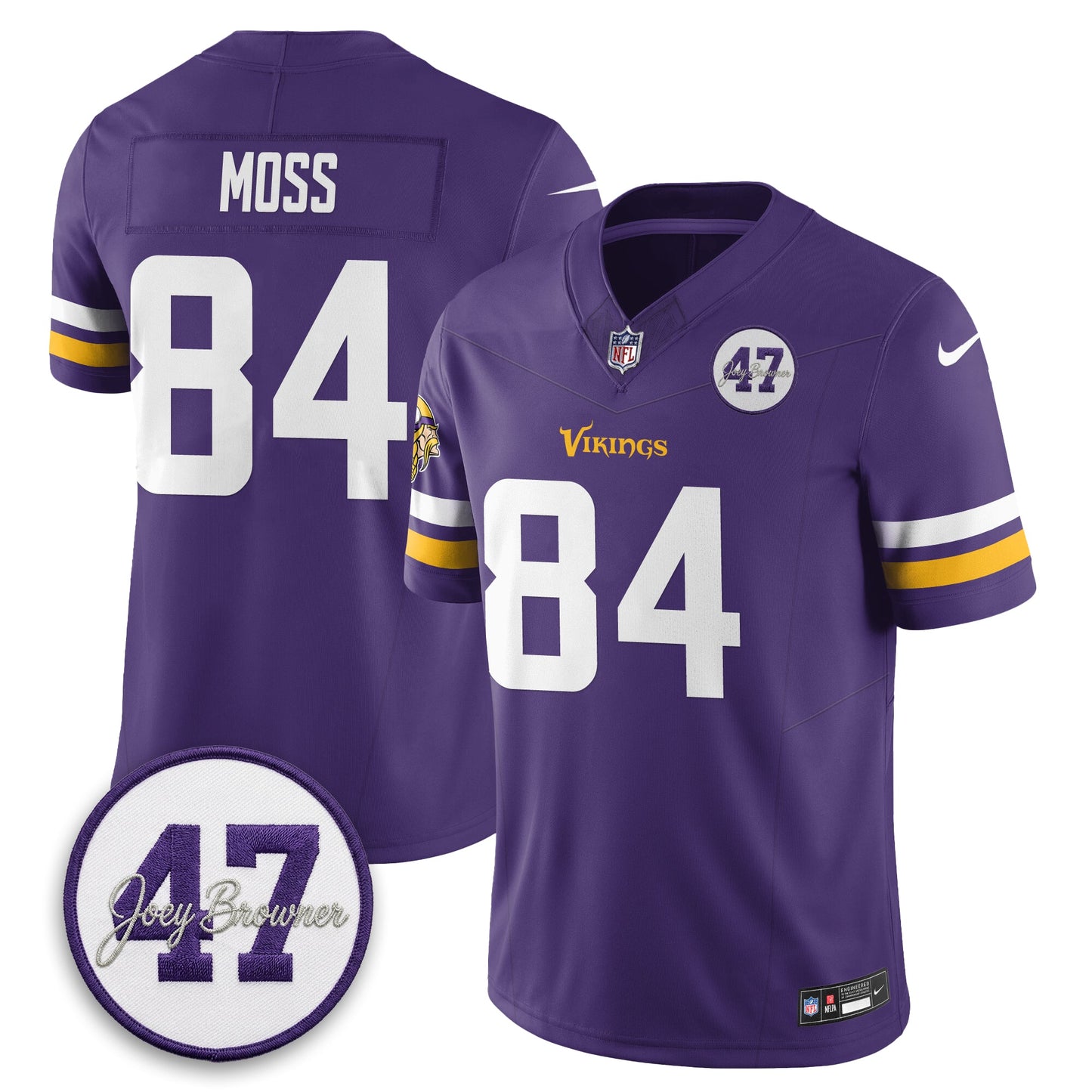 MIN Joey Browner Thank You For Memories - 1960 – 2026 Football Vapor Limited Jersey - All Stitched-DTD