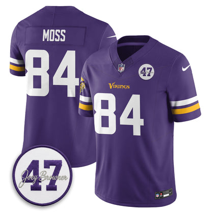 MIN Joey Browner Thank You For Memories - 1960 – 2026 Football Vapor Limited Jersey - All Stitched-DTD